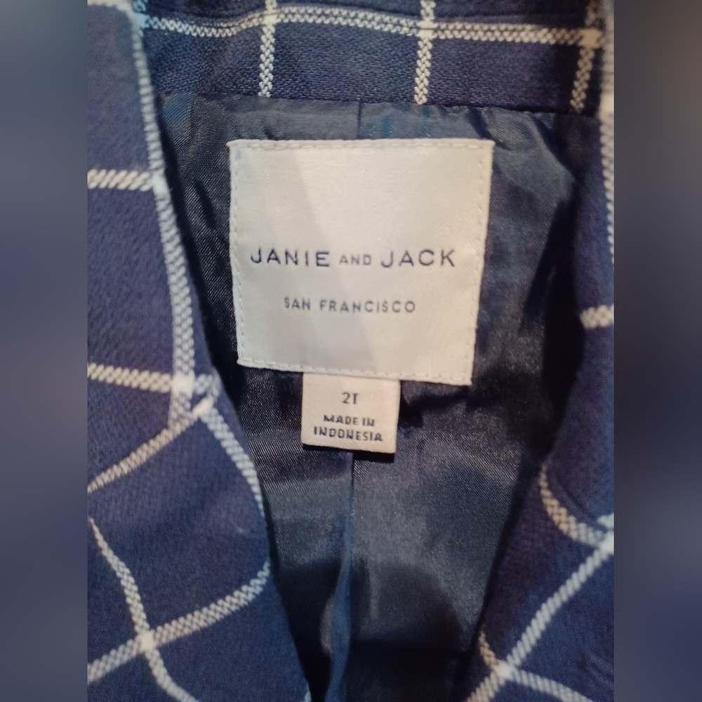 Janie and Jack sports jacket